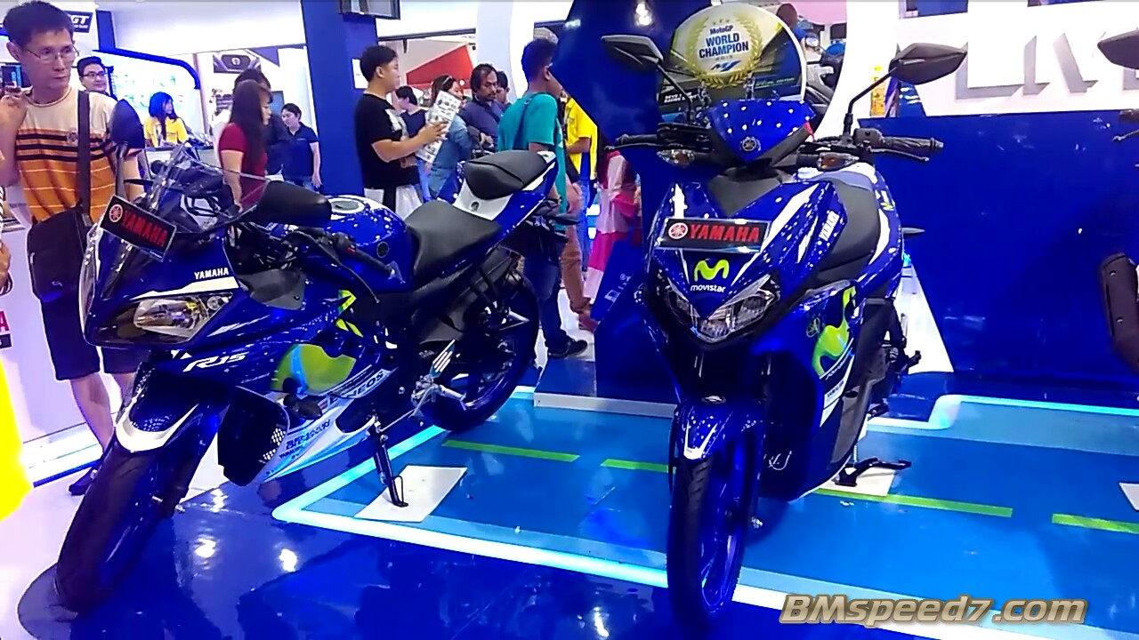 Yamaha Aerox 125 LC Livery Movistar Meluncur Di Pekan Raya Jakarta